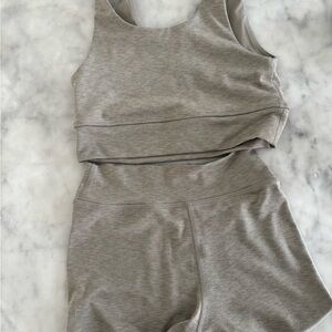 Rylee + Cru Gray Kids Matching Set